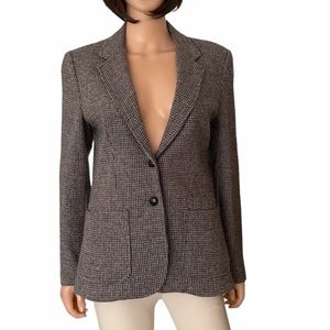 Vintage Cross Country Fashion tweed wool blazer